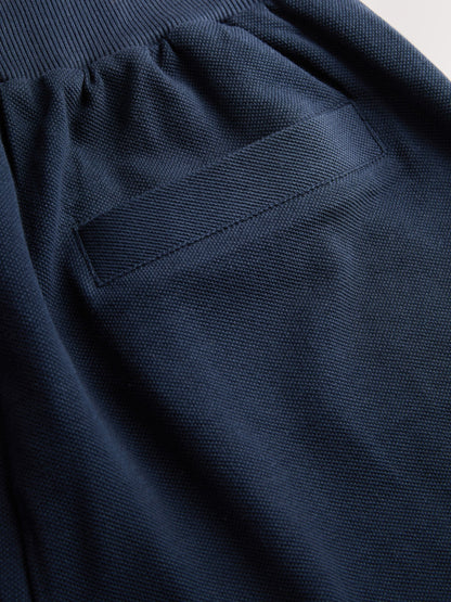 Dsiney Kidz - Paul Smith Junior Navy Pique Polo Shirt And Shorts Set image 3