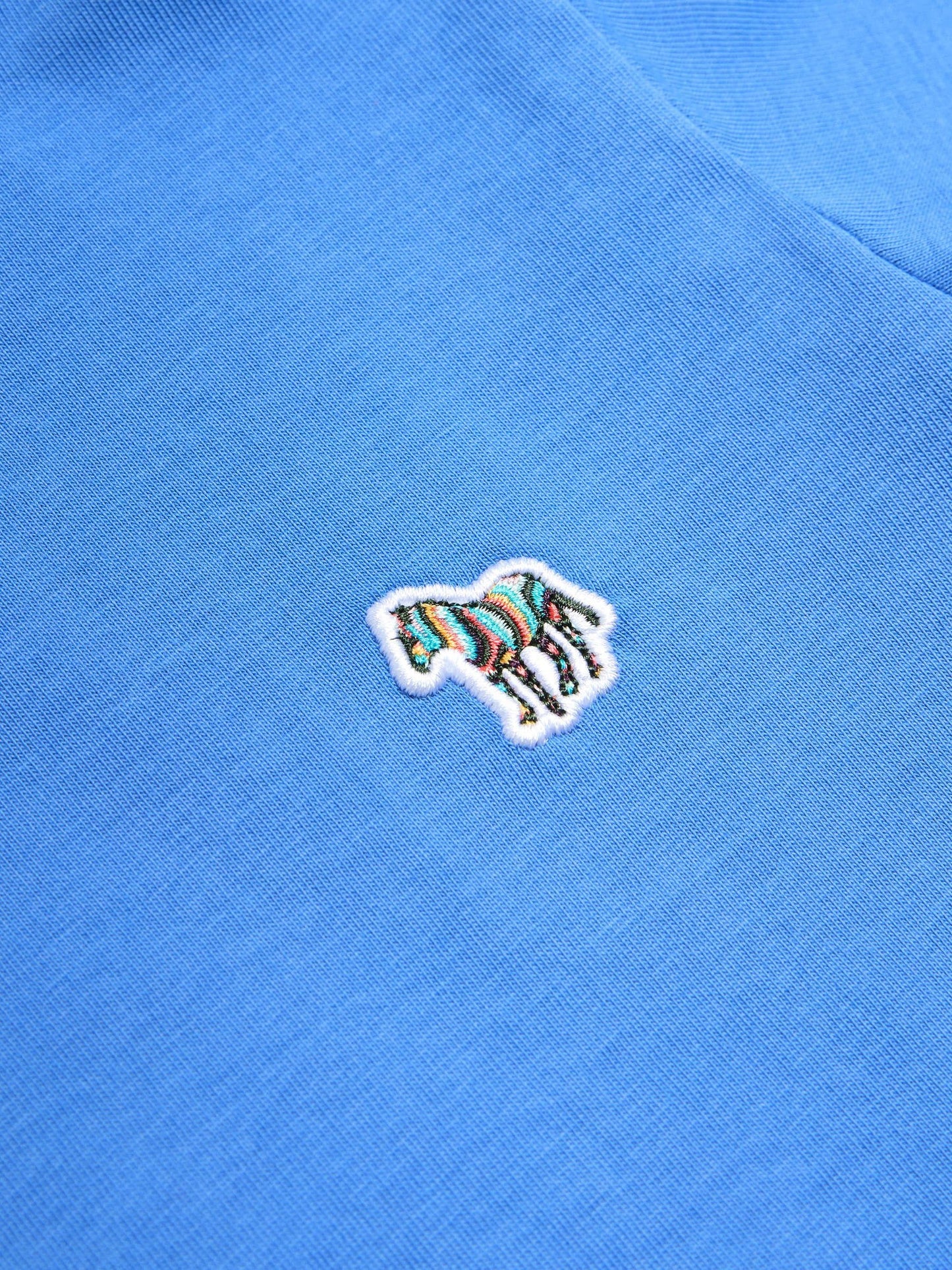Dsiney Kidz - Paul Smith Junior Blue Textured Zebra T-Shirt And Shorts Set image 5