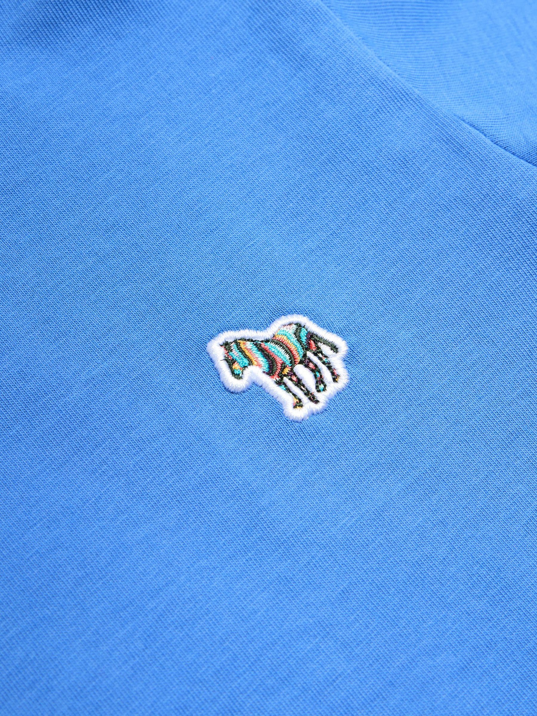 Dsiney Kidz - Paul Smith Junior Blue Textured Zebra T-Shirt And Shorts Set image 5