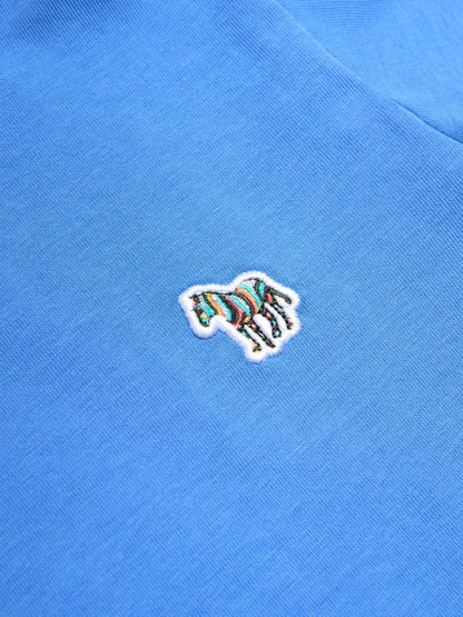 Dsiney Kidz - Paul Smith Junior Blue Textured Zebra T-Shirt And Shorts Set image 5