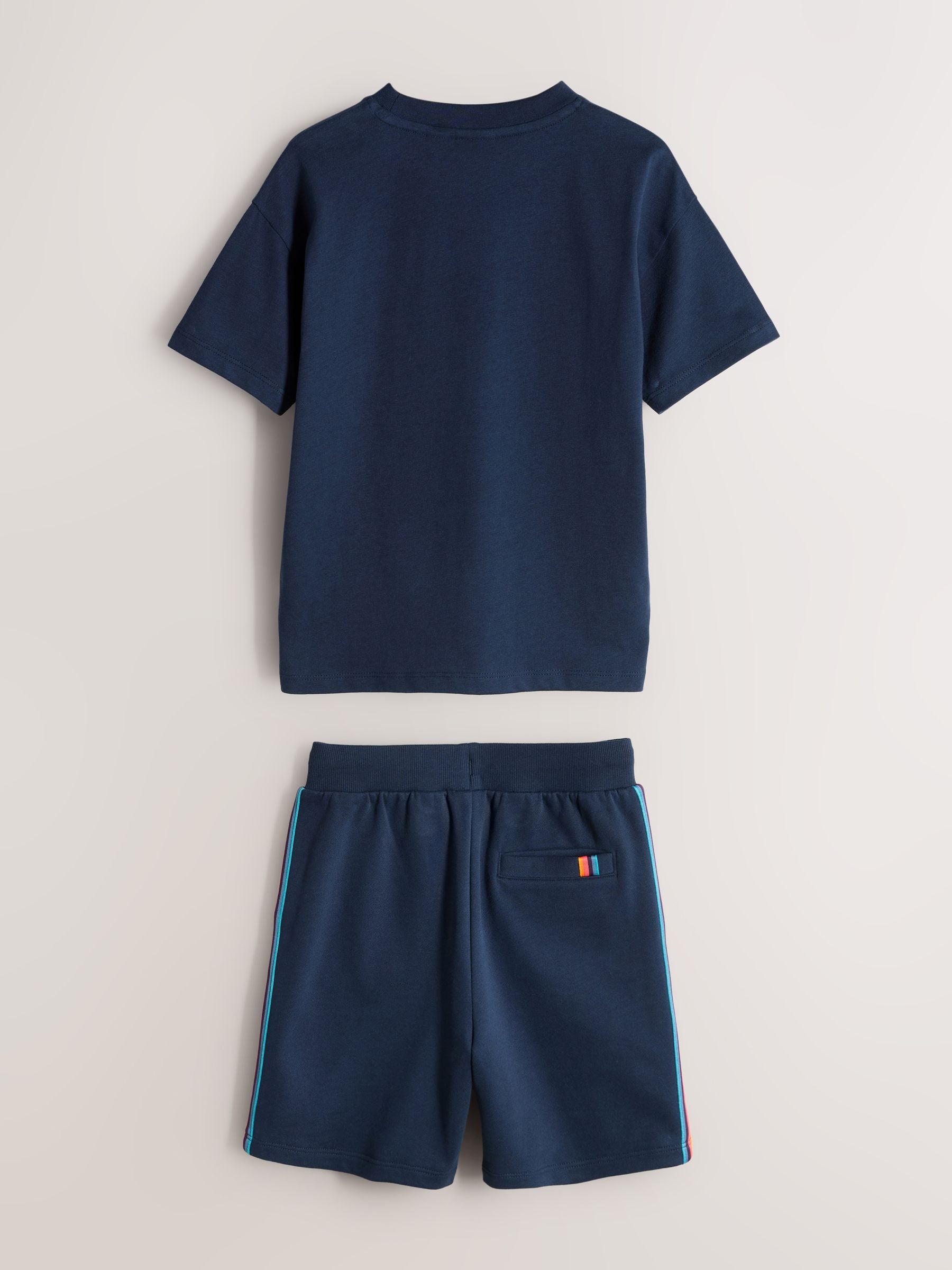 Dsiney Kidz - Paul Smith Junior Navy T-Shirt and Shorts Set image 9