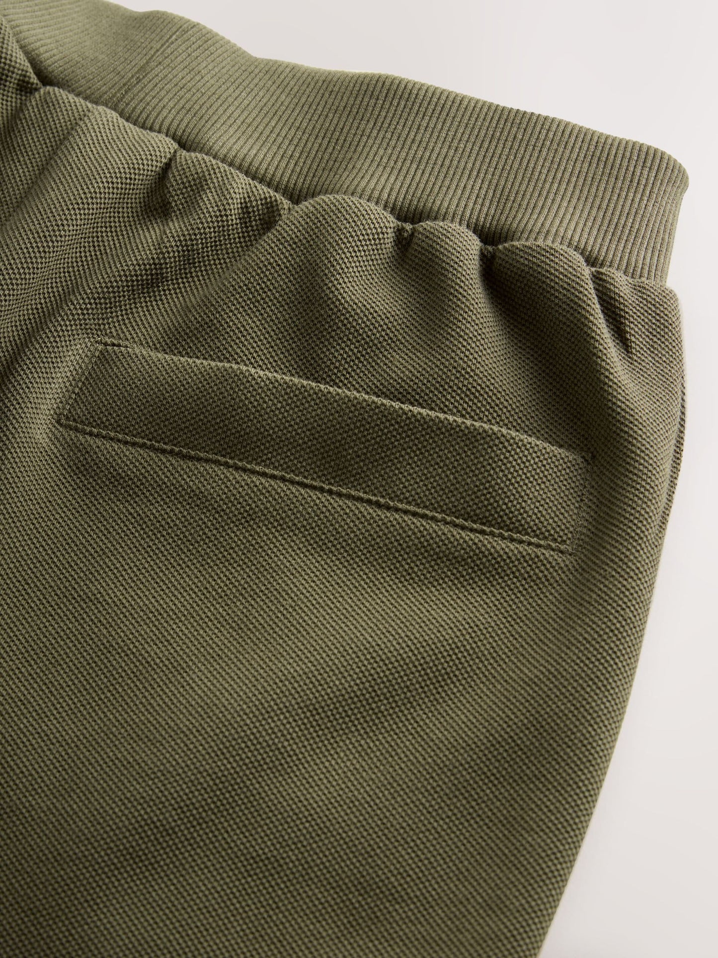 Dsiney Kidz - Paul Smith Junior Khaki Green Pique Polo Shirt And Shorts Set image 6