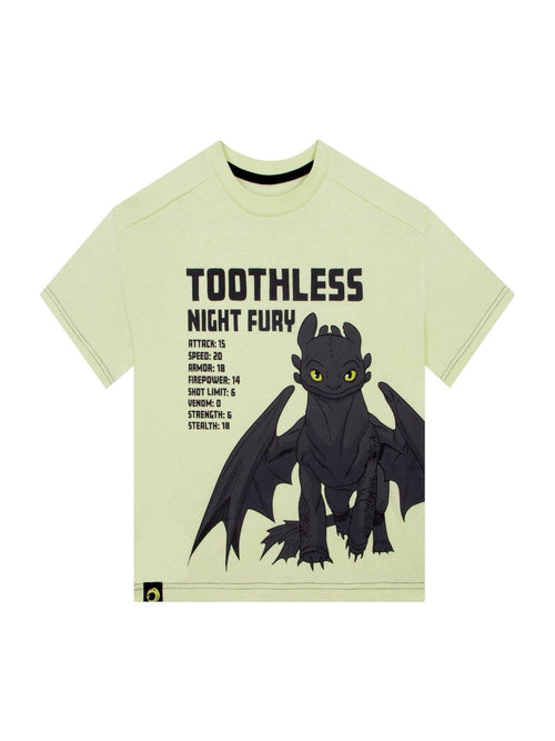 How to Train Your Dragon Green How To Train Your Dragon Night Fury T-Shirt image 1