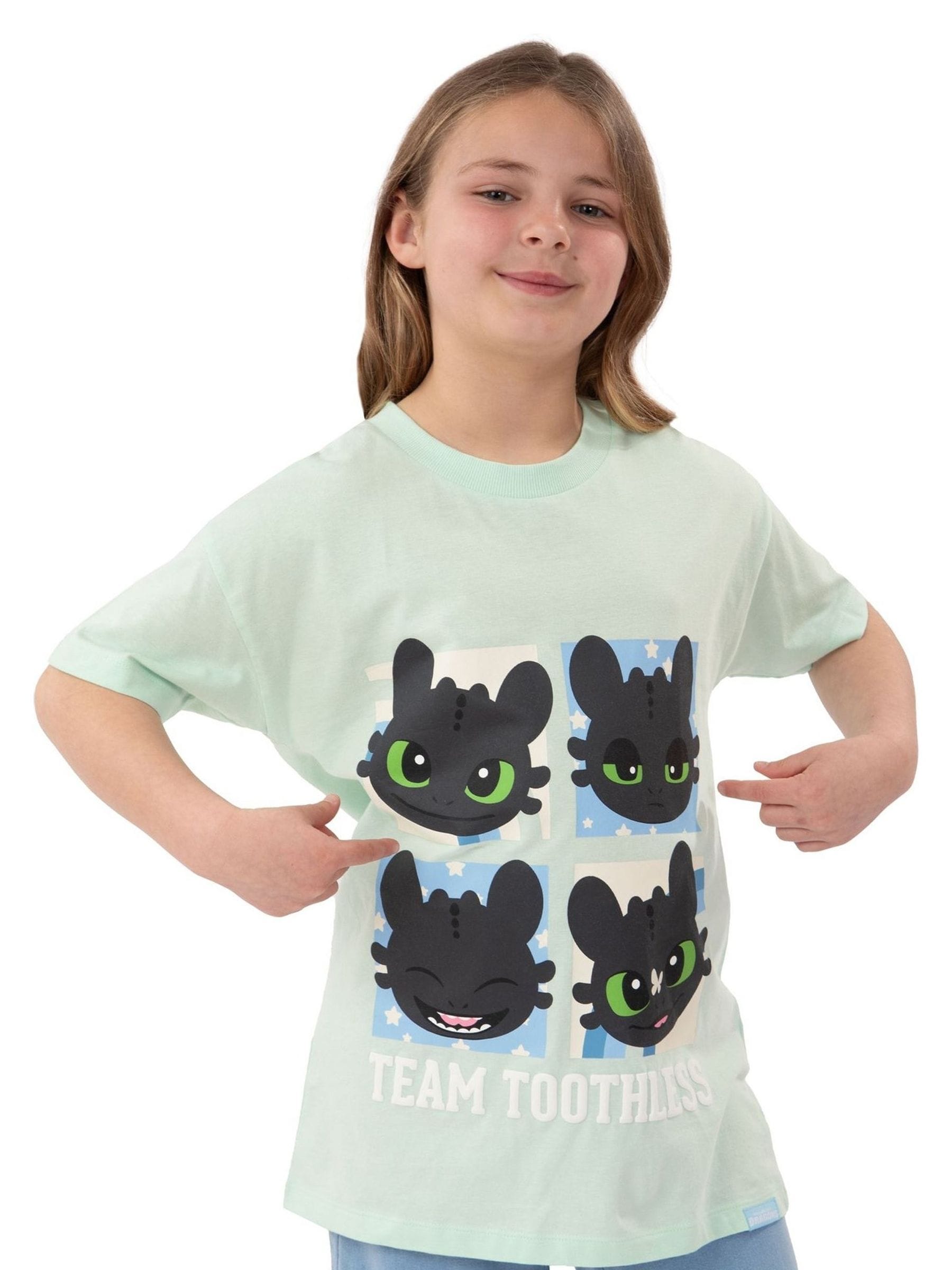 Character Green How To Train Your Dragon Toothless T-Shirt image 3