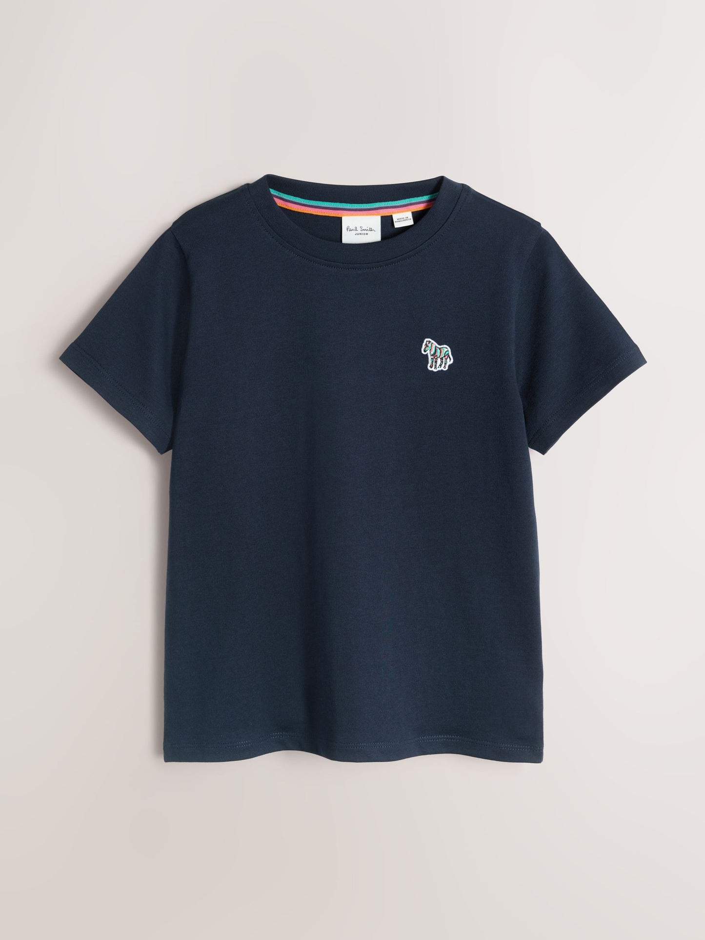 Dsiney Kidz - Paul Smith Junior Navy/Green/White/Stone Signature T-Shirts 5 Pack image 5