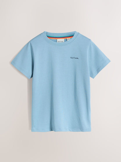 Dsiney Kidz - Paul Smith Junior Blue Signature T-Shirts 3 Pack image 3