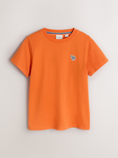 Dsiney Kidz - Paul Smith Junior Green/Orange/White Colourblock Signature T-Shirts 3 Pack image 4