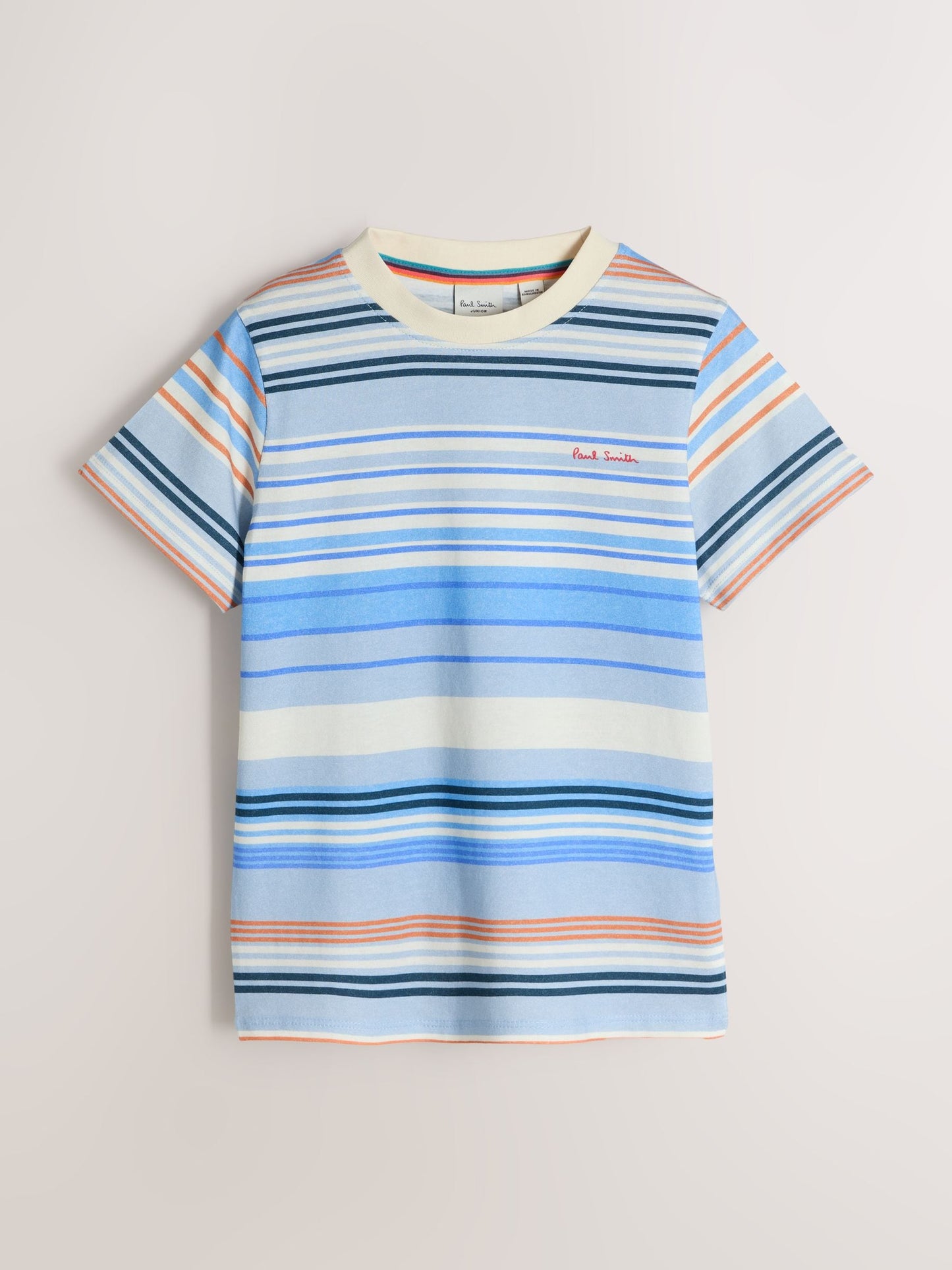 Dsiney Kidz - Paul Smith Junior Blue/Red/Orange Signature T-Shirts 3 Pack image 2