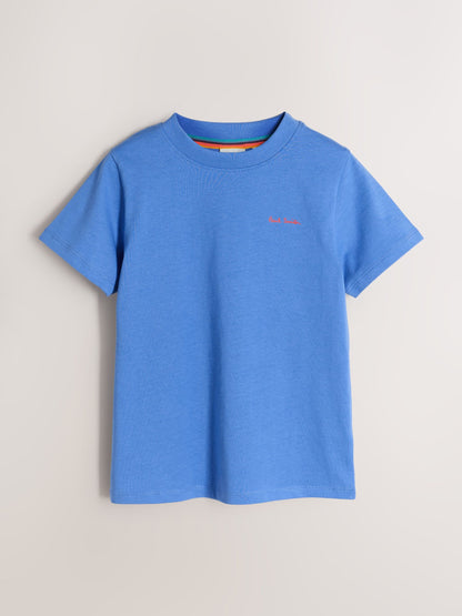 Dsiney Kidz - Paul Smith Junior Blue/Red/Orange Signature T-Shirts 3 Pack image 3