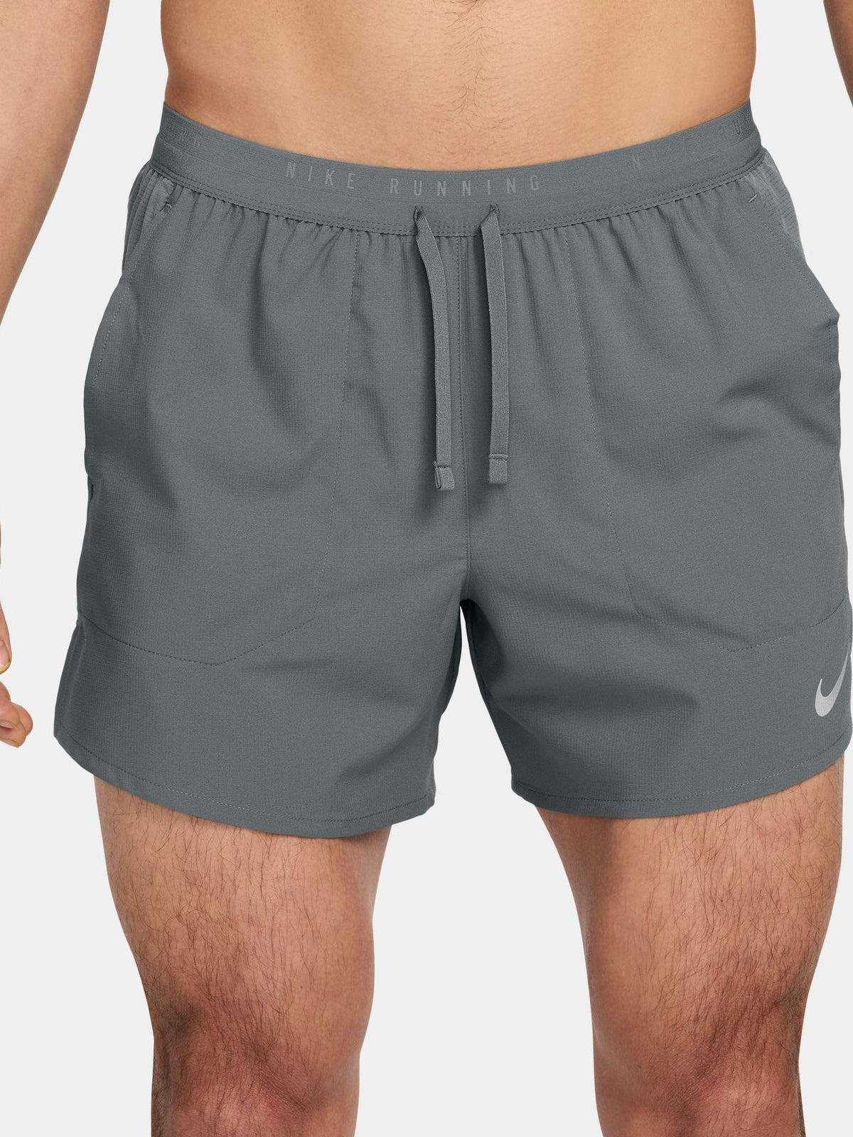 Dsiney Kidz - Nike Smoke Grey Dri-FIT Stride 5 Inch Brief Lined Running Shorts image 1