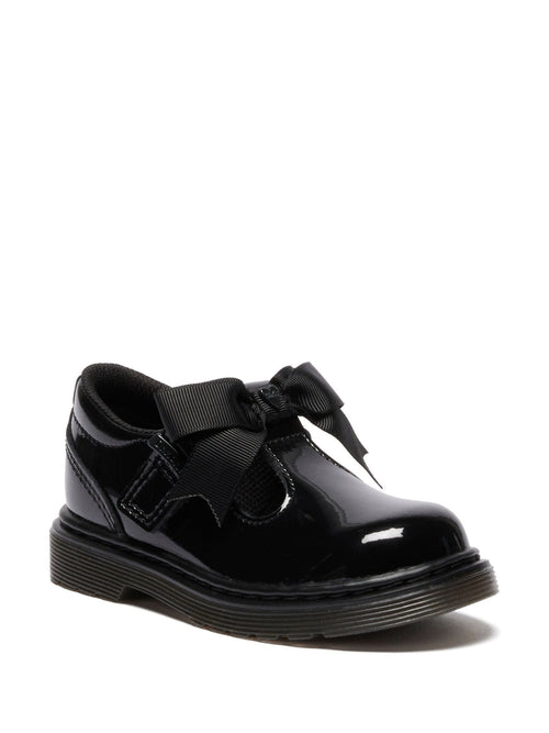 Dsiney Kidz - Dr. Martens Black Polley Ii Bow T Patent Lamper Shoes image 1