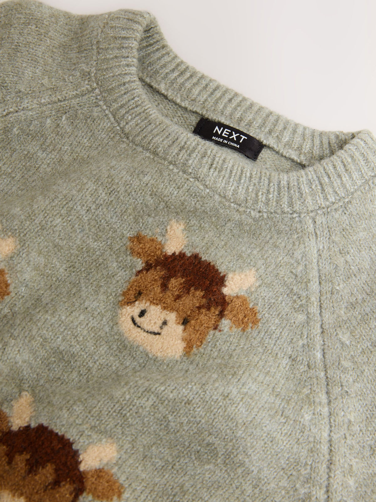 Brown Hamish Knitted Crew Neck Jumper (3mths-7yrs) - image 6