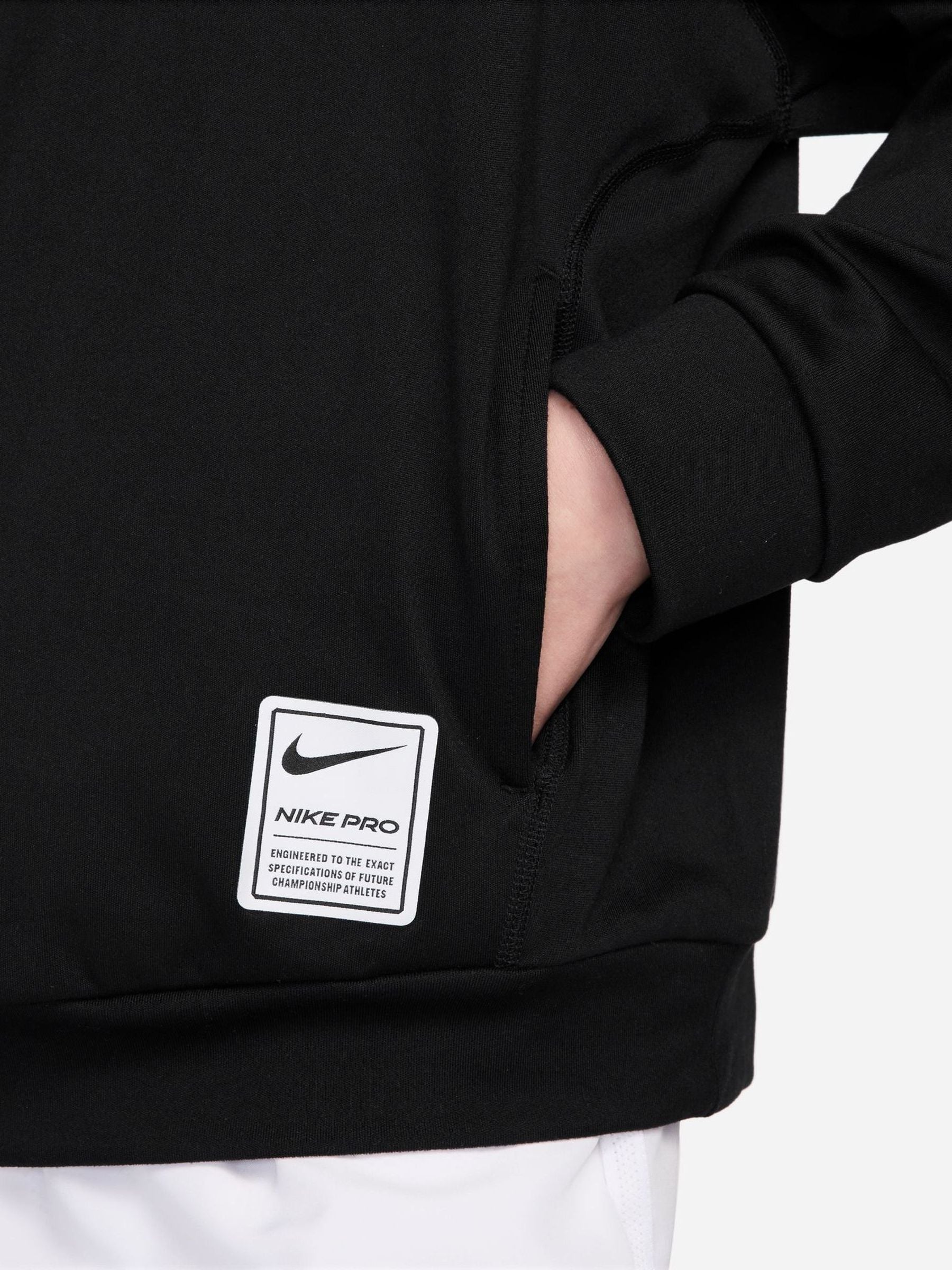 Dsiney Kidz - Nike Black Pro Overhead Hoodie image 5