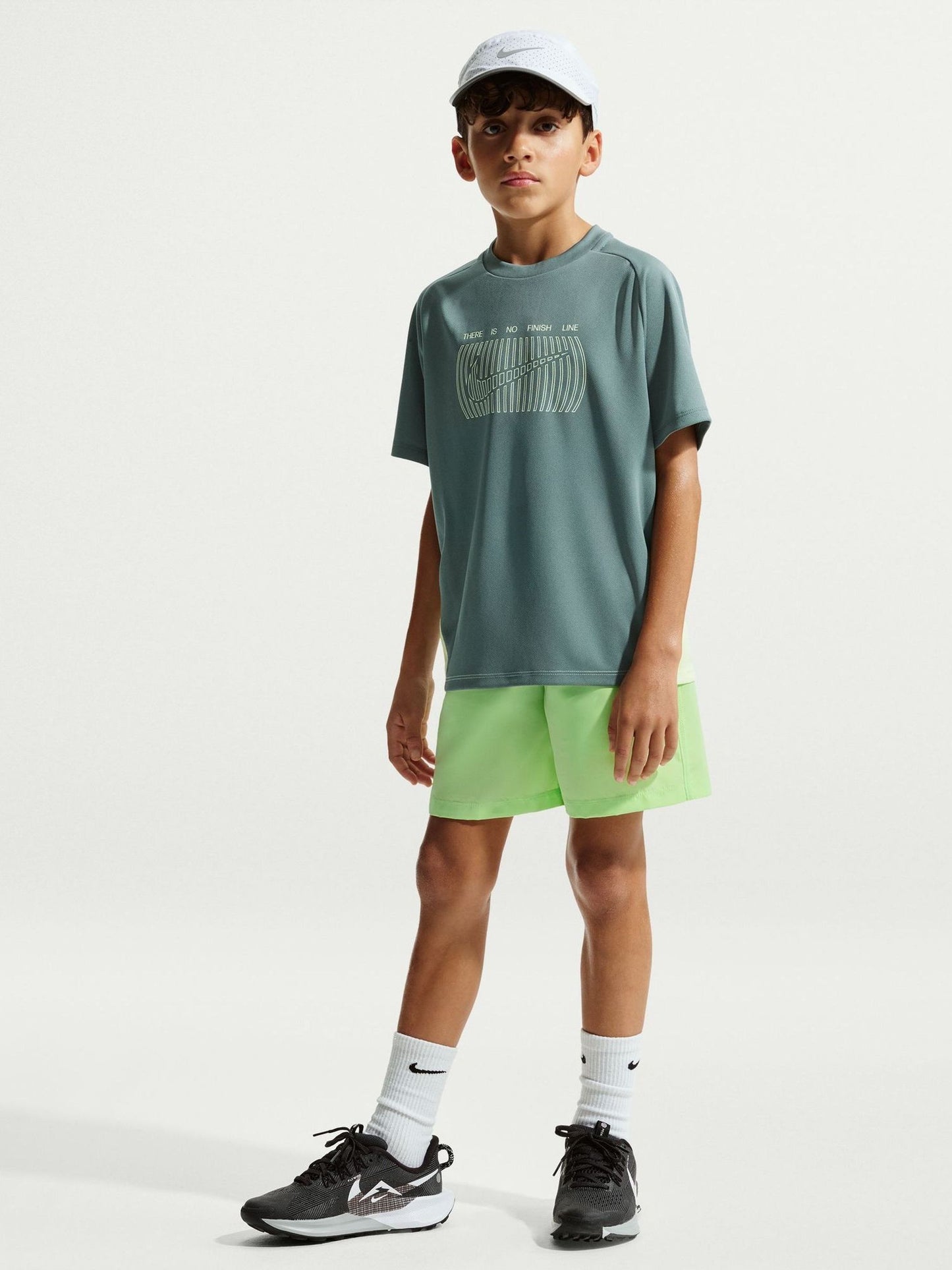 Dsiney Kidz - Nike Mineral Slate Multi Dri-FIT Brand Love T-Shirt image 1