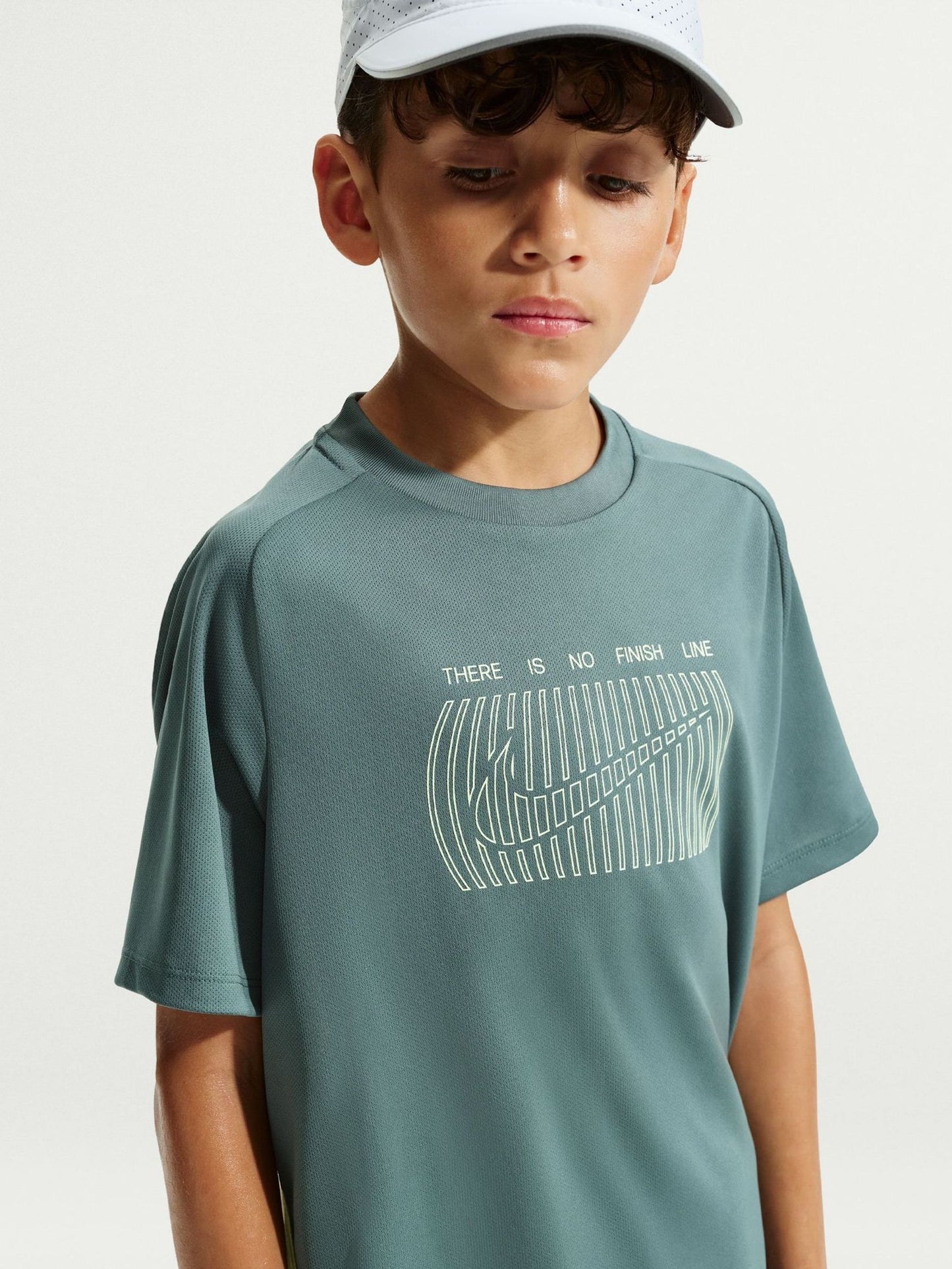 Dsiney Kidz - Nike Mineral Slate Multi Dri-FIT Brand Love T-Shirt image 3