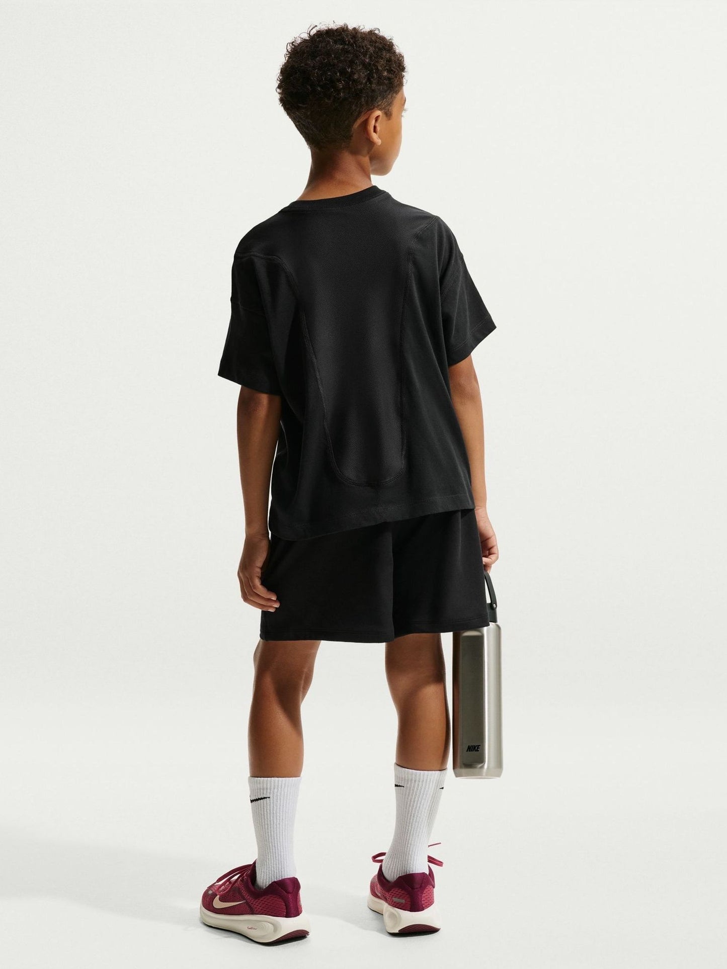 Dsiney Kidz - Nike Black Pro Dri-FIT Fleece Shorts image 2