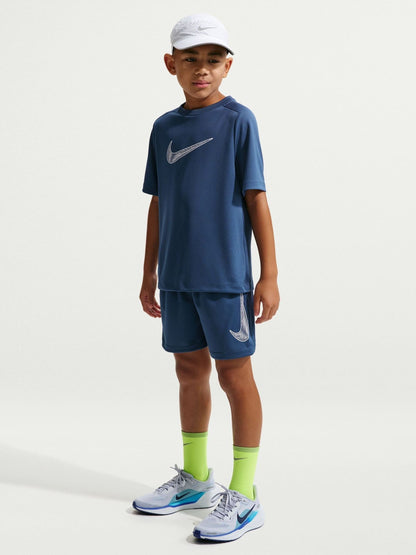 Dsiney Kidz - Nike Mystic Navy Multi Dri-FIT Training Shorts image 1