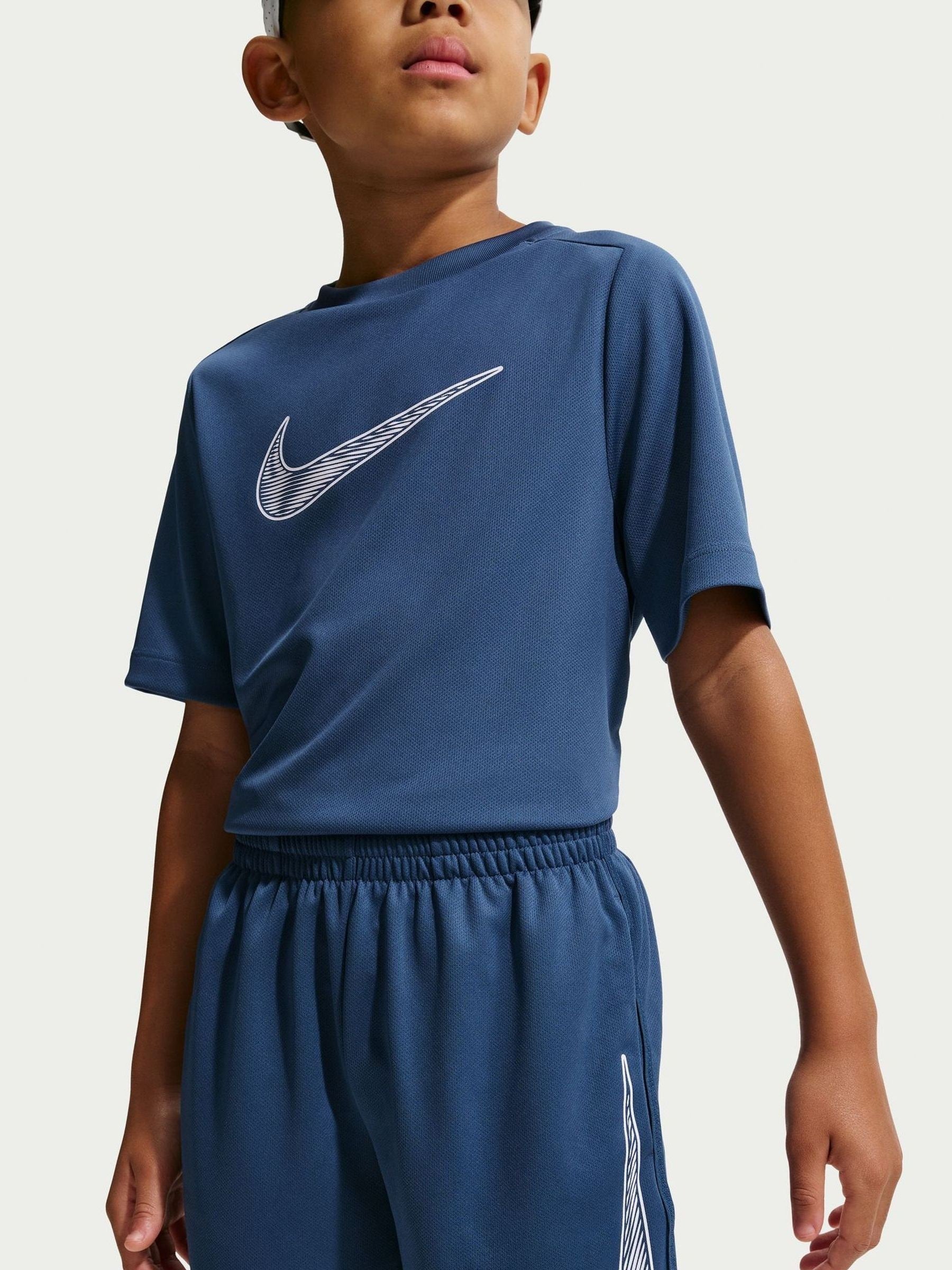 Dsiney Kidz - Nike Mystic Navy Multi Dri-FIT Training Shorts image 3