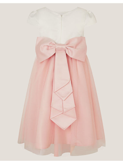 Monsoon Pink Satin Bridesmaid Dress image 2