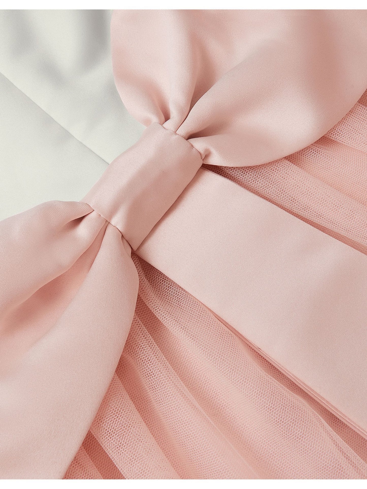 Monsoon Pink Satin Bridesmaid Dress image 3