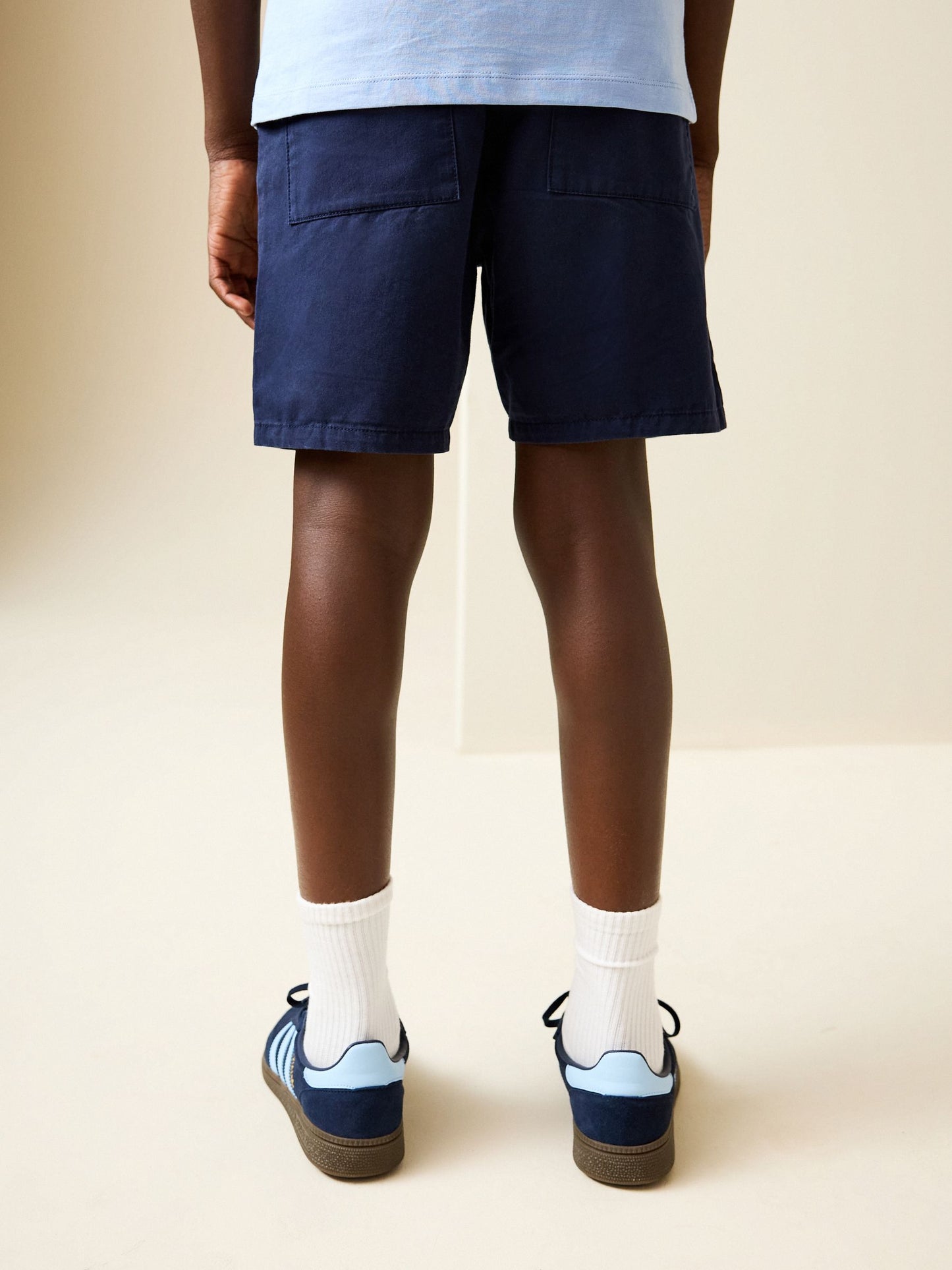Dsiney Kidz - Navy Regular Fit Shorts (3-16yrs) image 3