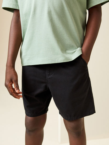 Dsiney Kidz - Black Regular Fit Shorts (3-16yrs) image 1