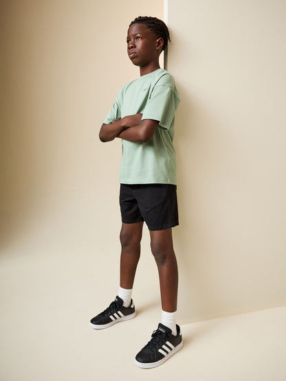 Dsiney Kidz - Black Regular Fit Shorts (3-16yrs) image 3