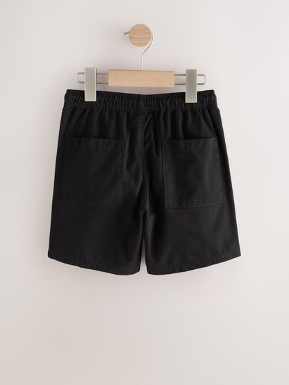 Dsiney Kidz - Black Regular Fit Shorts (3-16yrs) image 5