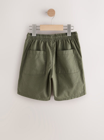 Dsiney Kidz - Khaki Green Regular Fit Shorts (3-16yrs) image 5