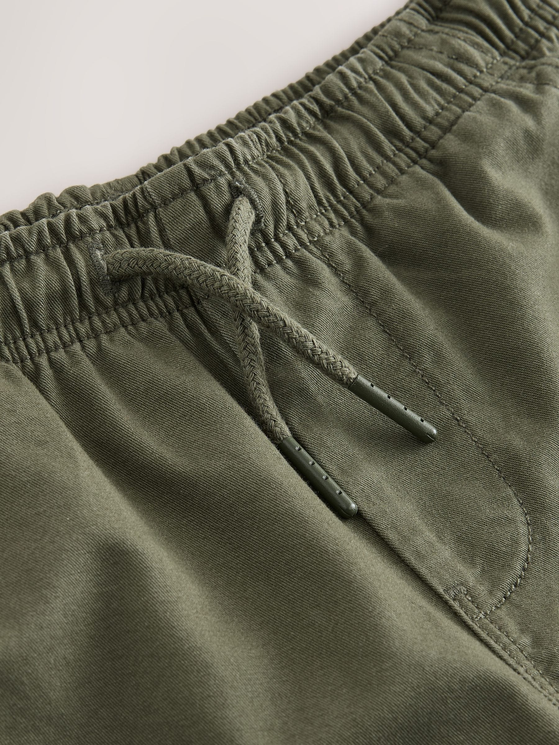 Dsiney Kidz - Khaki Green Regular Fit Shorts (3-16yrs) image 6