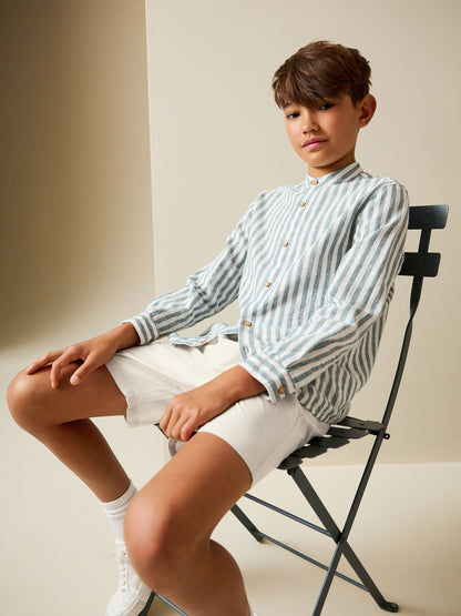 Dsiney Kidz - Stone Regular Fit Chino Shorts (3-16yrs) image 2