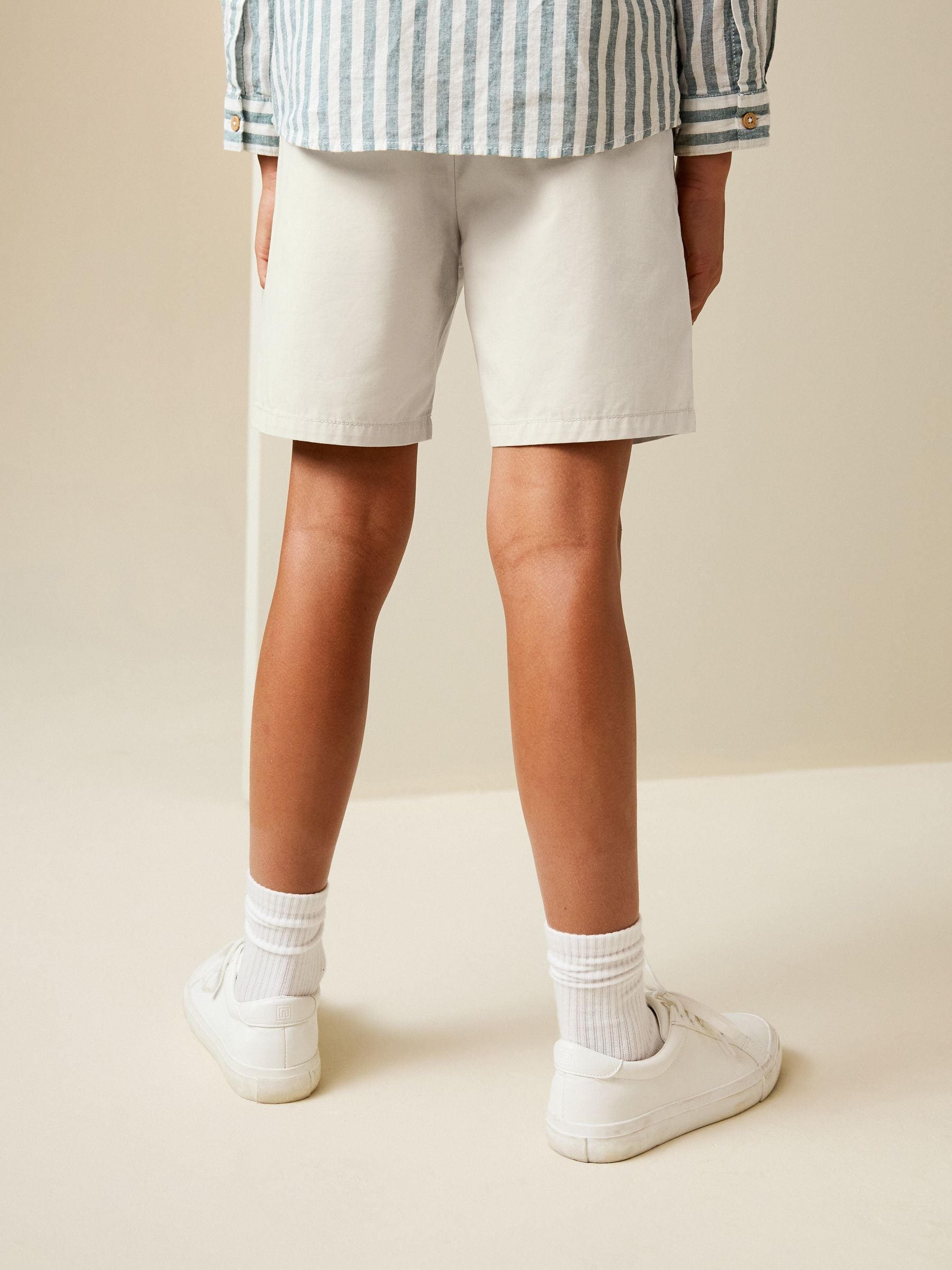 Dsiney Kidz - Stone Regular Fit Chino Shorts (3-16yrs) image 3