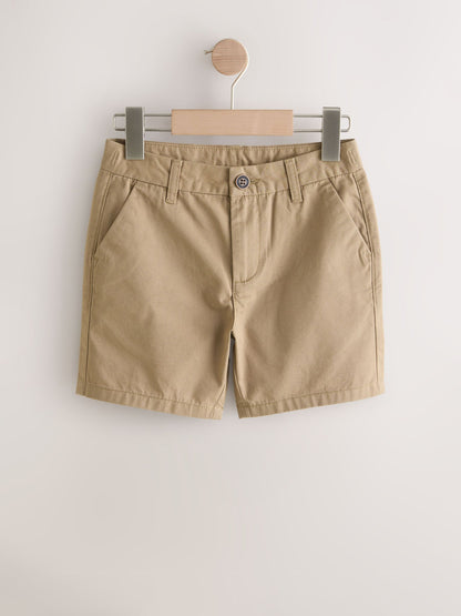 Dsiney Kidz - Tan Brown Regular Fit Chino Shorts (3-16yrs) image 5