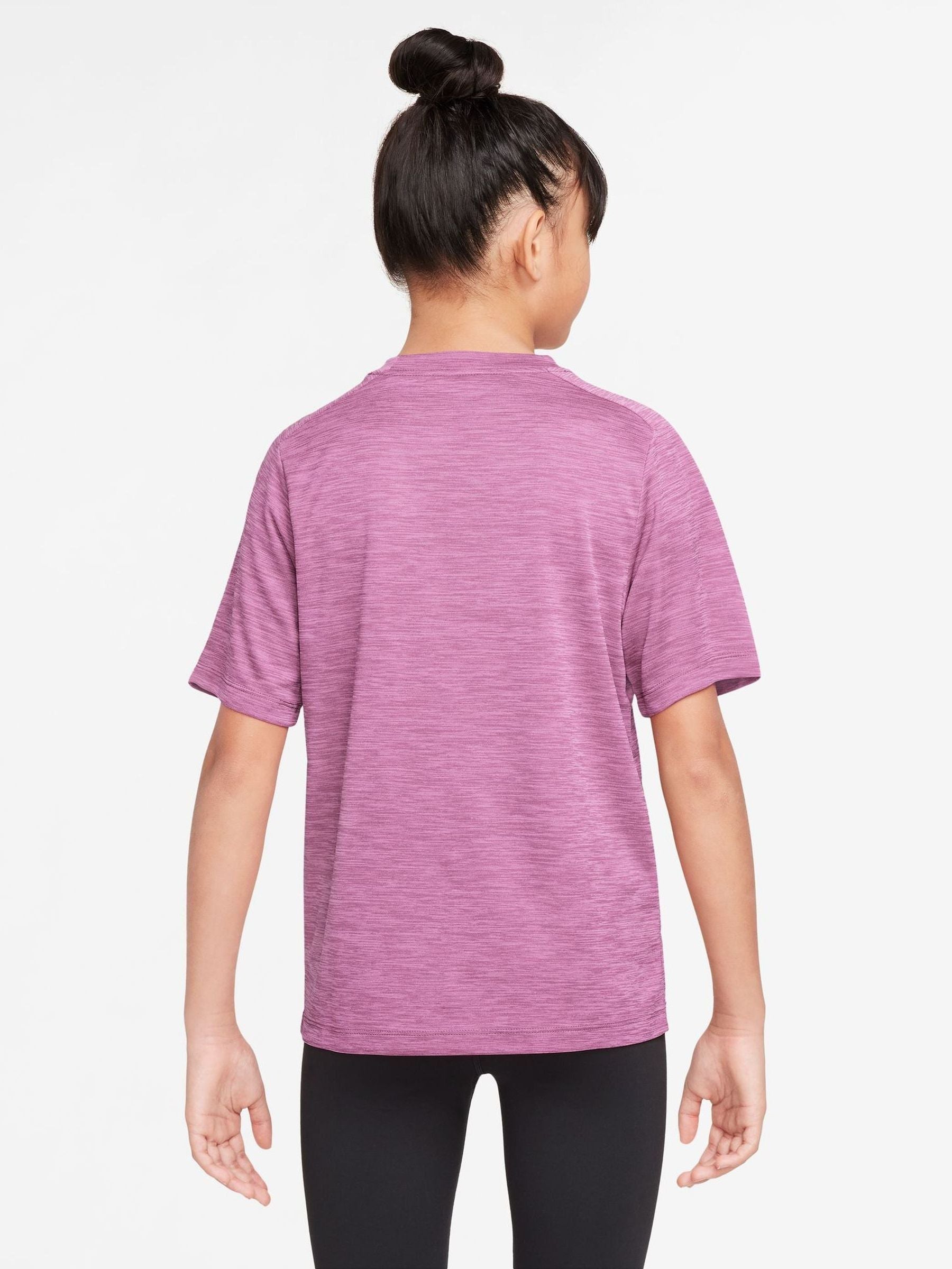 Dsiney Kidz - Nike Magenta Pink Dri-FIT Short Sleeve T-Shirt image 2