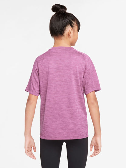 Dsiney Kidz - Nike Magenta Pink Dri-FIT Short Sleeve T-Shirt image 2