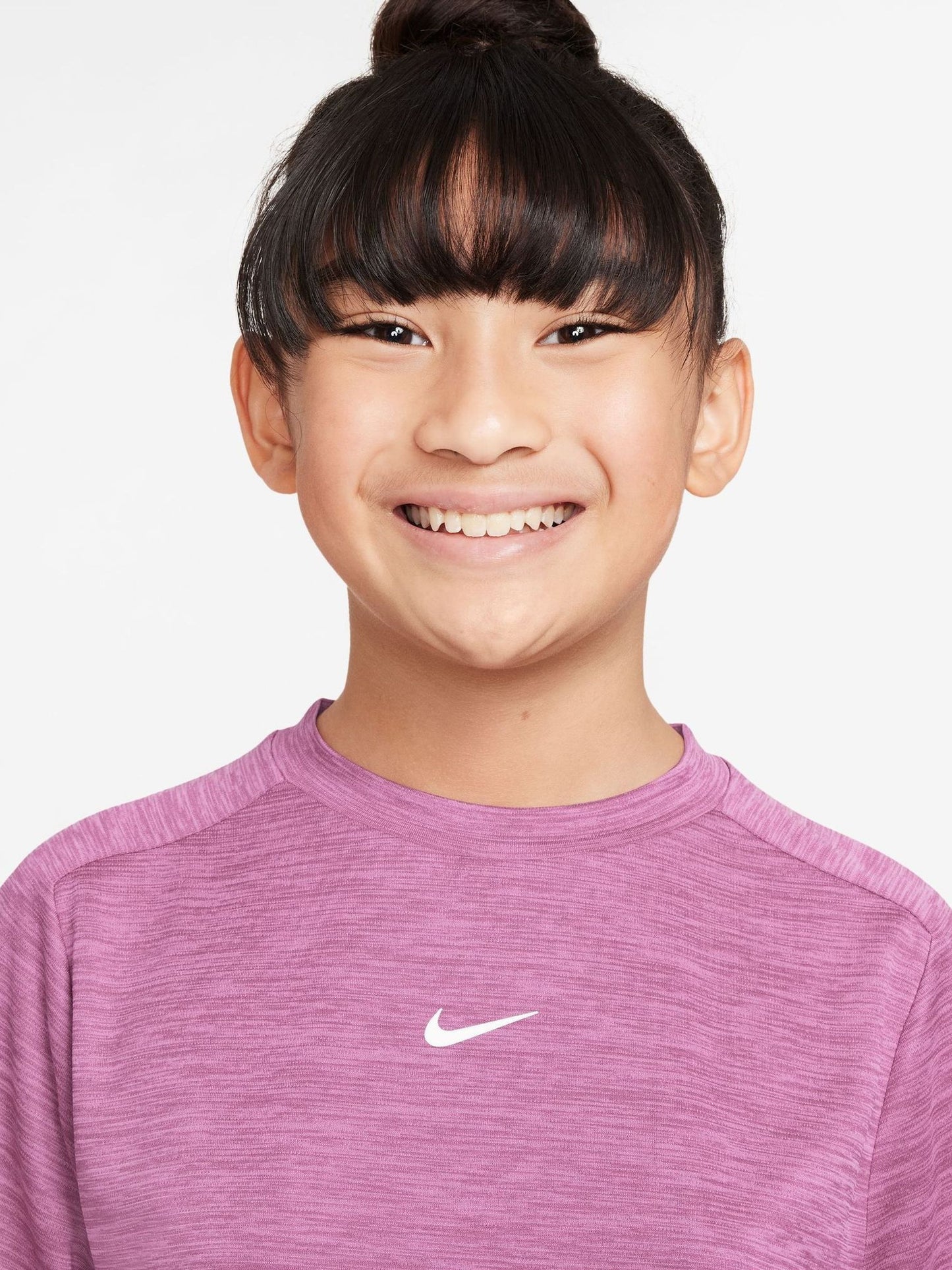 Dsiney Kidz - Nike Magenta Pink Dri-FIT Short Sleeve T-Shirt image 3