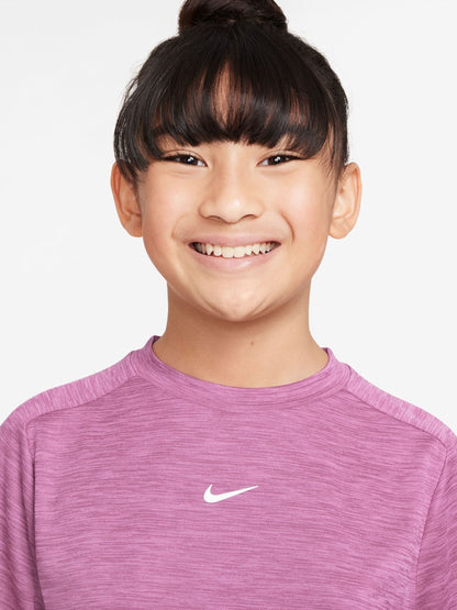 Dsiney Kidz - Nike Magenta Pink Dri-FIT Short Sleeve T-Shirt image 3