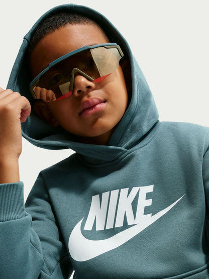 Dsiney Kidz - Nike Mineral Slate Club Fleece Logo Hoodie image 5