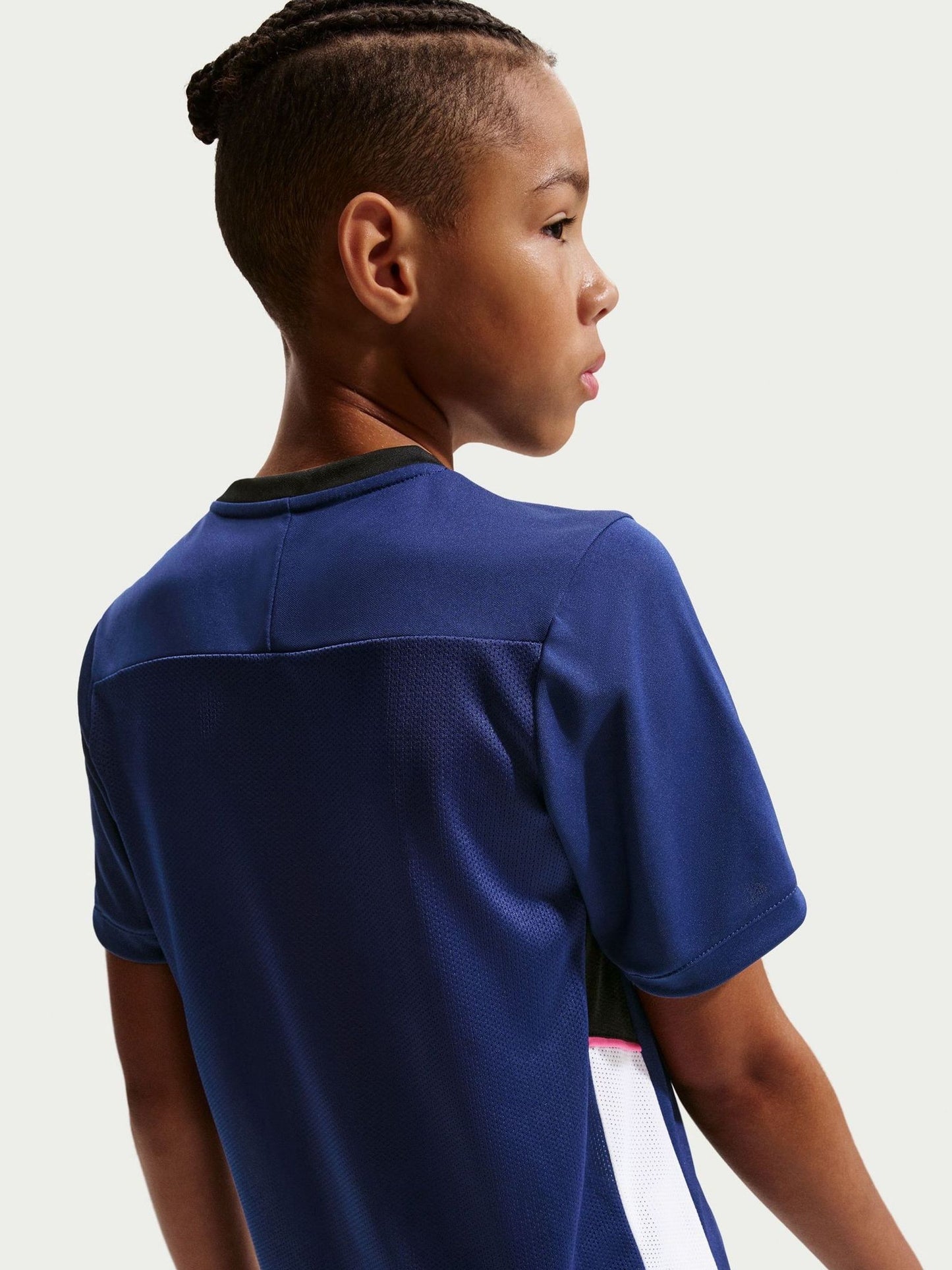 Dsiney Kidz - Nike Dark Blue Academy 25 Dri-FIT Football T-Shirt image 5
