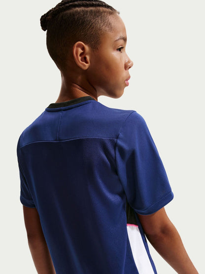 Dsiney Kidz - Nike Dark Blue Academy 25 Dri-FIT Football T-Shirt image 5