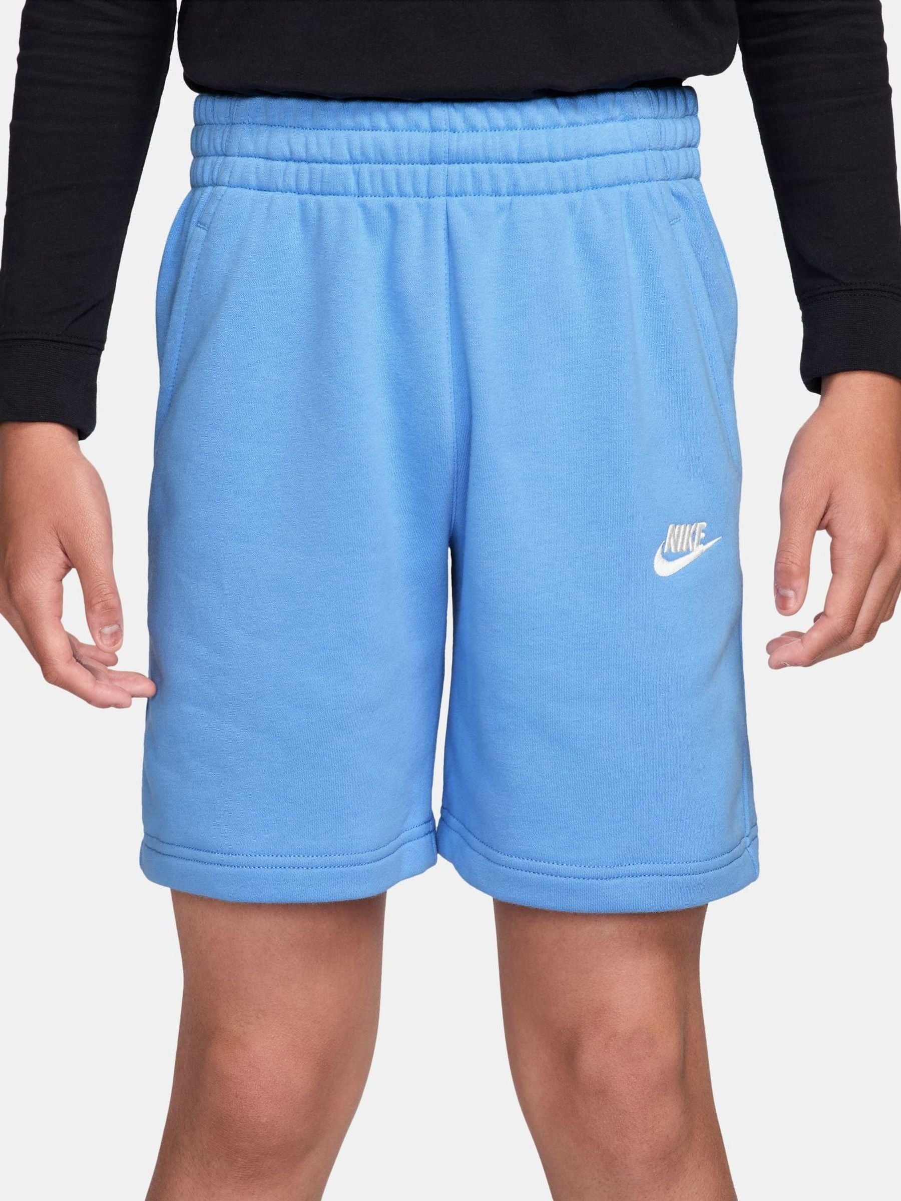 Dsiney Kidz - Nike University Blue Club Fleece French Terry Shorts image 1