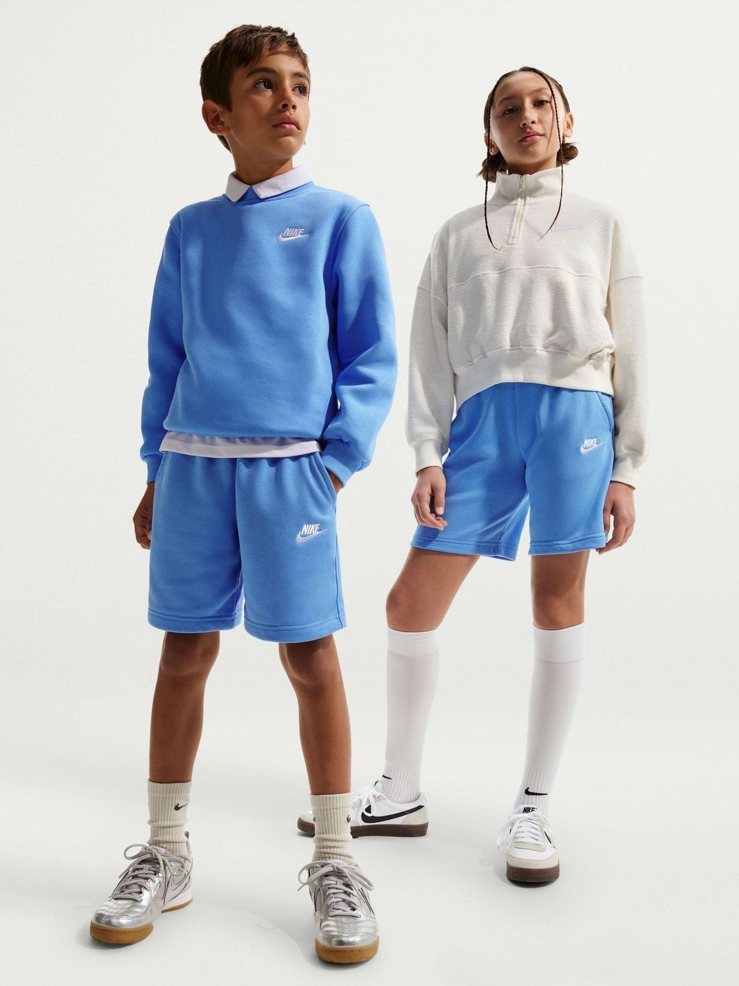 Dsiney Kidz - Nike University Blue Club Fleece French Terry Shorts image 3