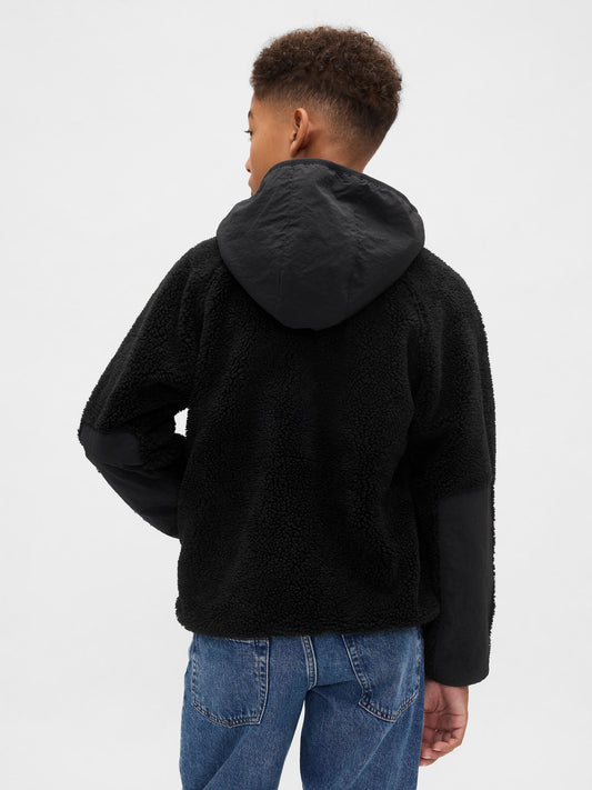 Dsiney Kidz - Gap Black Sherpa Jacket (4-13yrs) image 2