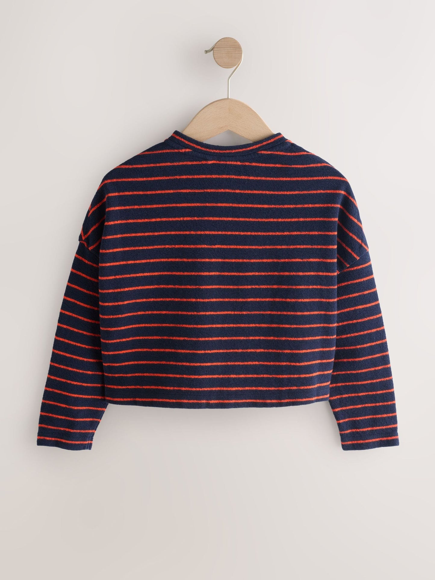 Dsiney Kidz - Navy/Red Textured Striped Cardigan (3-16yrs) image 7