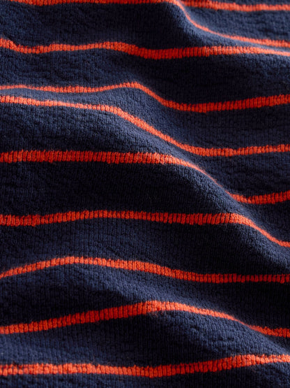 Dsiney Kidz - Navy/Red Textured Striped Cardigan (3-16yrs) image 8