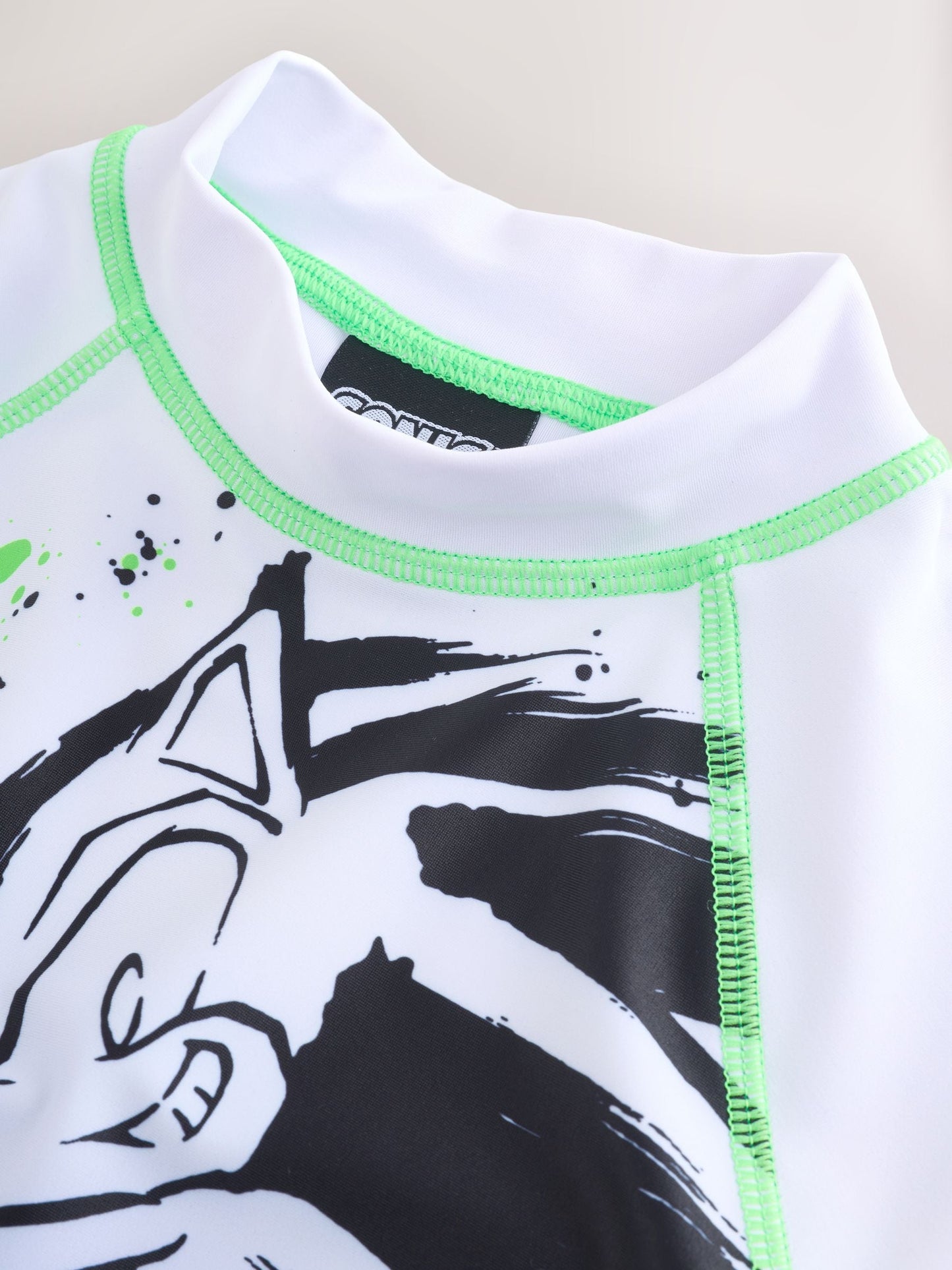 Dsiney Kidz - White/Blue Sonic Rash Vest (3-16yrs) image 5