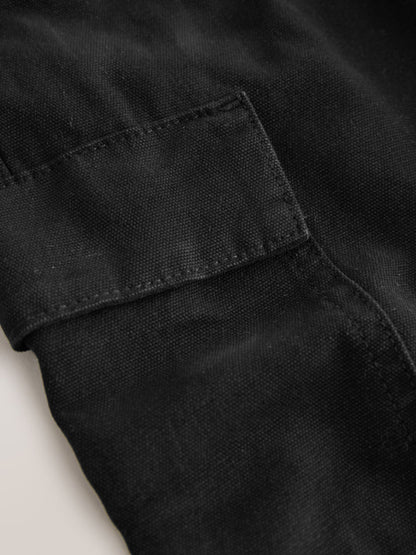 Dsiney Kidz - Black Woven Twill Cargo Trousers (3-16yrs) image 7
