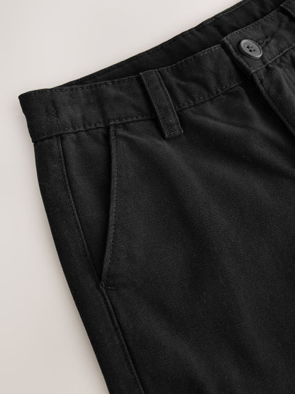 Dsiney Kidz - Black Woven Twill Cargo Trousers (3-16yrs) image 8