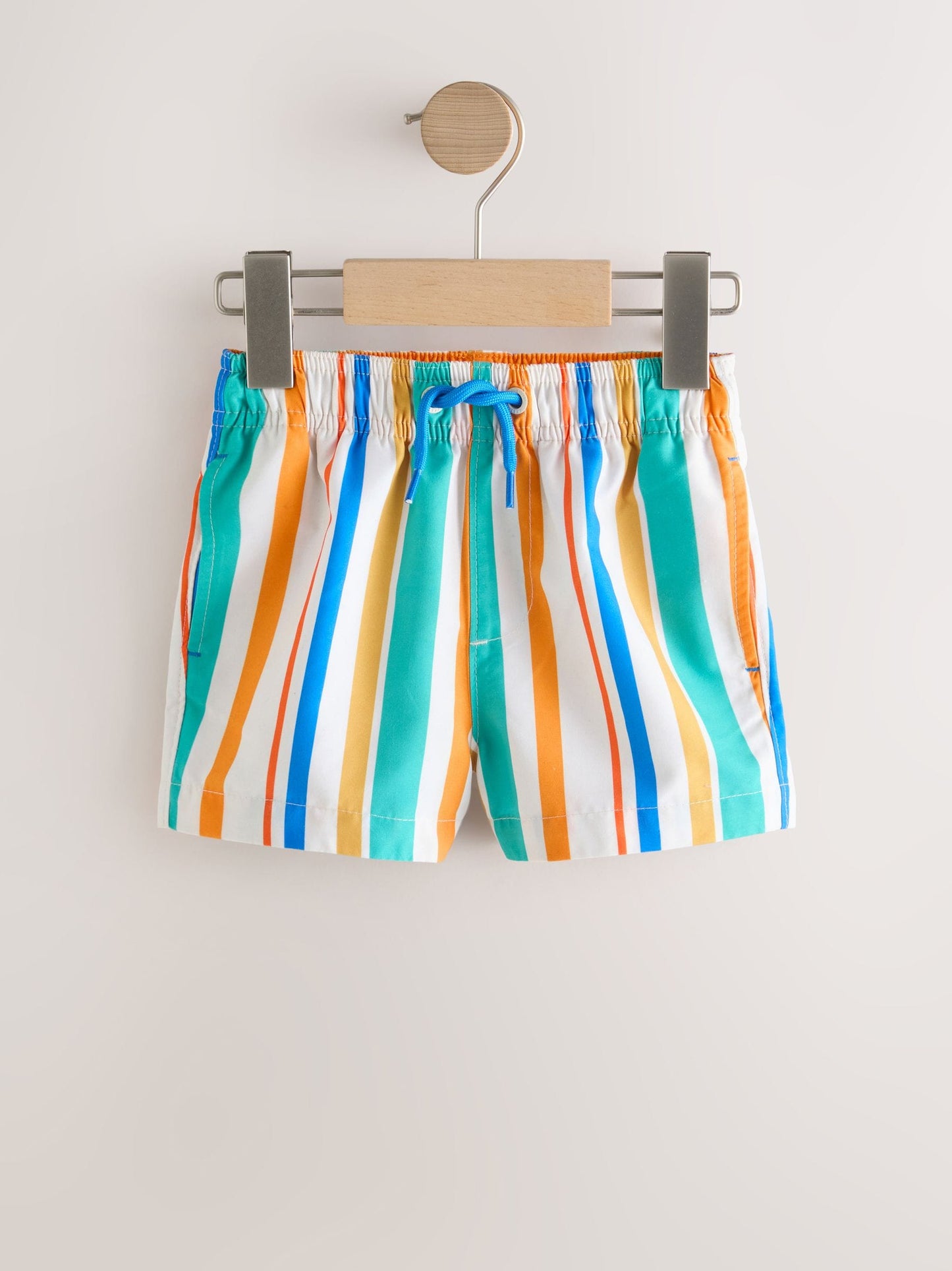 Multi Stripe Printed Swim Shorts (3mths-7yrs) image 5