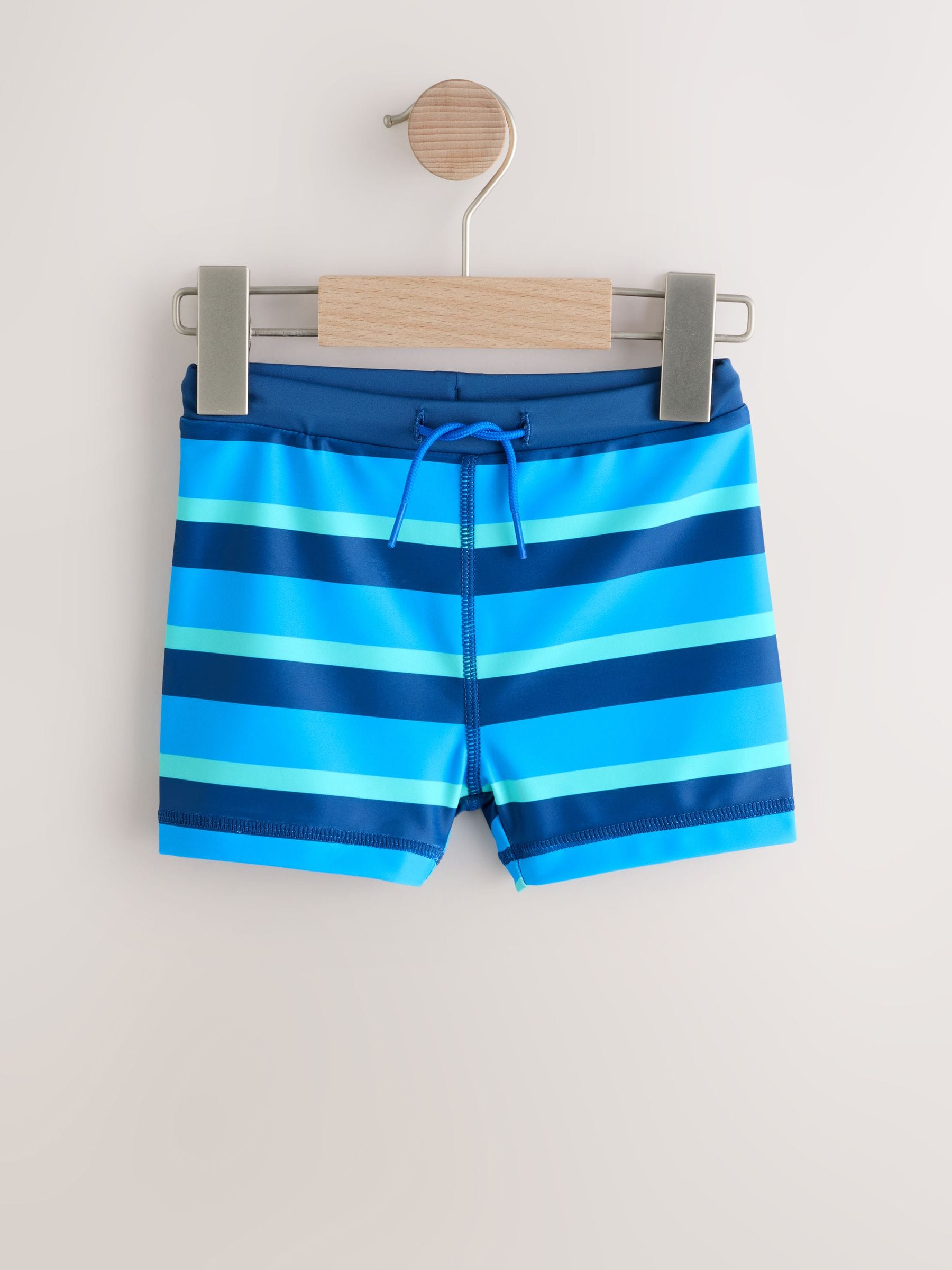 Blue Stretch Swim Shorts 2 Pack (3mths-7yrs) image 6